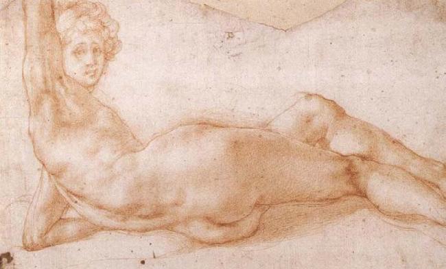 Pontormo, Jacopo Hermaphrodite Figure oil painting picture